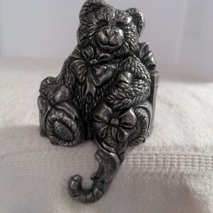 Carter's Silver Holiday Bear Decor